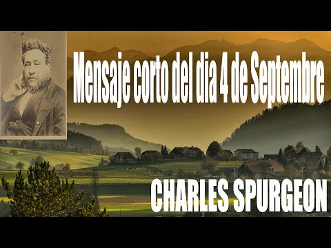 Charles Spurgeon Mensaje corto 4 de Septembre - ni con batalla, ni  con jinetes.Oseas 1: 7.