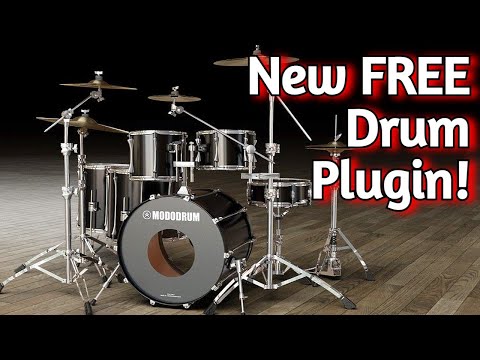 New FREE Drum VST Plugin by IK Multimedia - MODO Drum 1.5 Studio Kit - Review & Tutorial