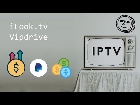 IPTV News Vipdrive/iLook. New price. Replenishment methods
