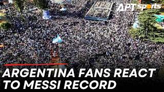 Messi Breaks World Cup Goal Record as Argentina Fans Celebrate in Buenos Aires | FIFA World Cup 2026