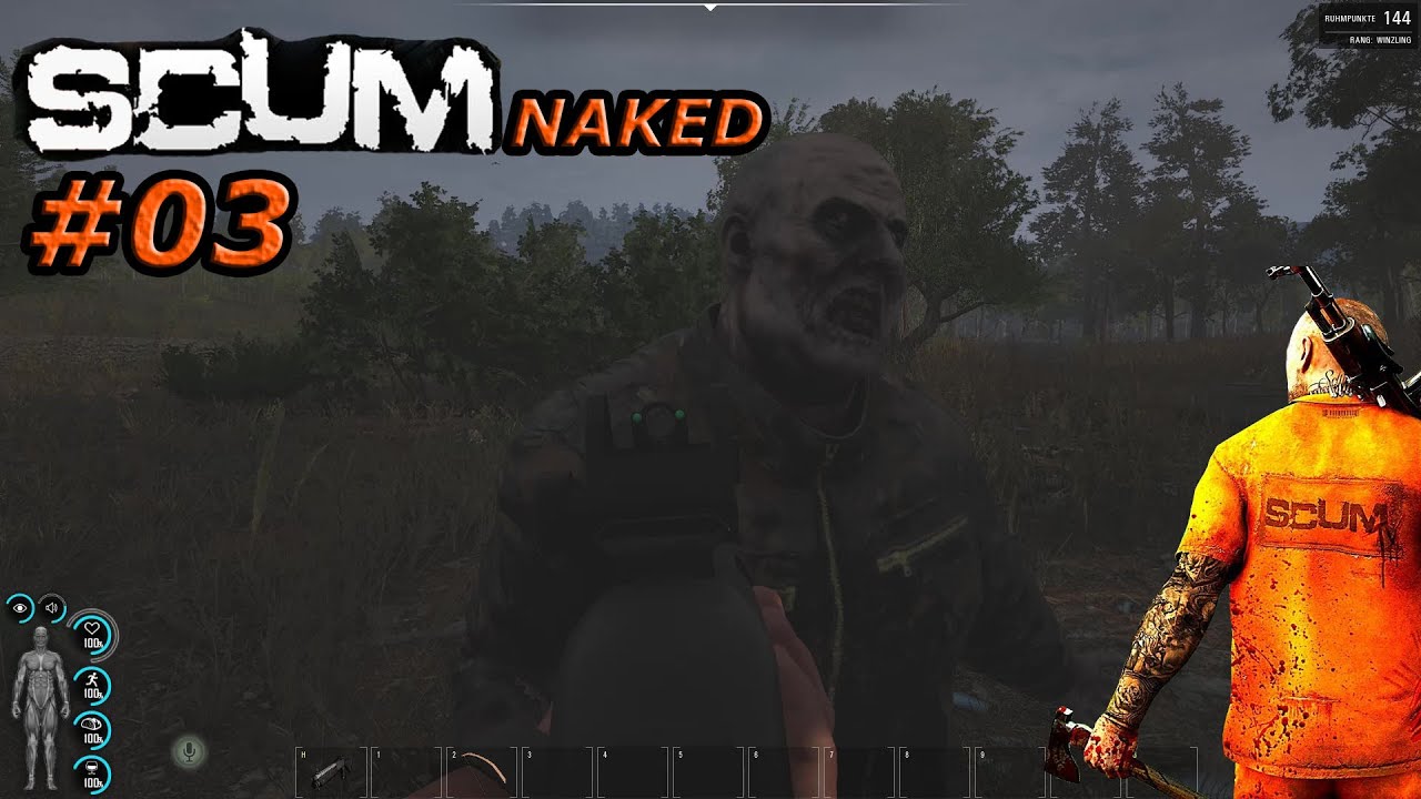#NakedSurvival Part 03 - SCUM german Gameplay #NakedSurvival #Survival #SCUM Naked Survival