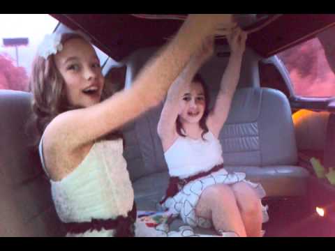 Madelyne and Chloe Limo Ride