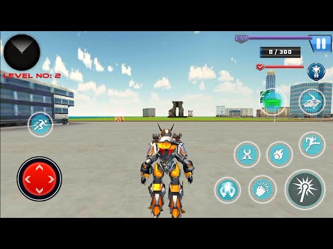 Bull Robot Car Transform Game - Android Gameplay