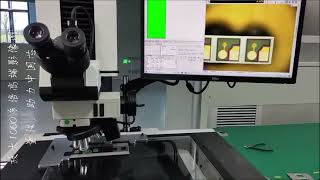 Fully automatic video measuring machine with metal