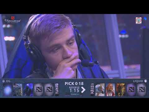 TI 9 Grand Finals | OG VS Team Liquid | Game 4