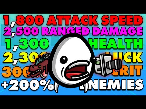 Using Loud to make the most BROKEN Brotato run I have ever done