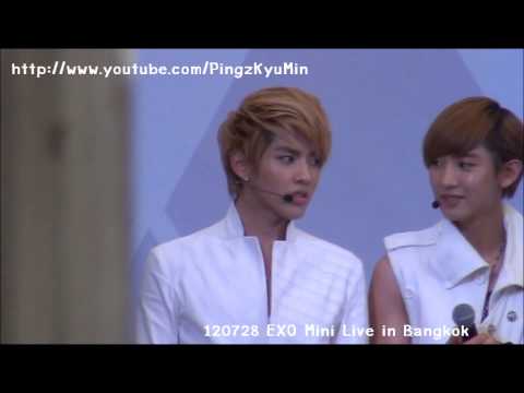 [FANCAM] 120728 EXO Mini Live in Bangkok - Kris & Chanyeol Cut