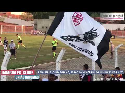 JARAGUÁ ESPORTE CLUBE GOLEIA POR 4 X 0 UNIÃO DE INHUMAS