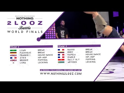 NOTHING2LOOZ WORLD FINALS 2017 - Team 2 VS Team 4