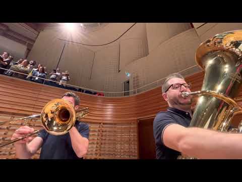 Verdi Requiem - Tuba Mirum - bass trombone and tuba