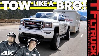 Lifted &amp; Tuned GMC Sierra vs the Ike Gauntlet: World&#39;s Toughest Towing Test