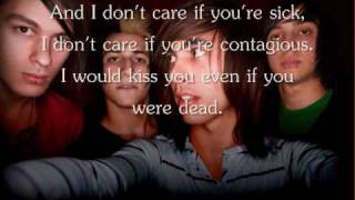 I Don&#39;t Care If You&#39;re Contagious by Pierce The Veil Lyrics.