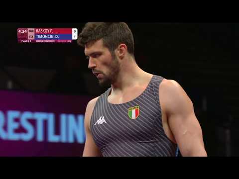 BRONZE GR 97kg - Daigoro TIMONCINI (ITA) df. Fatih BASKOY (TUR)