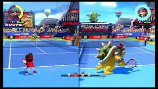 【実況】マリオテニスエース　yuu vs サウザー　＃2