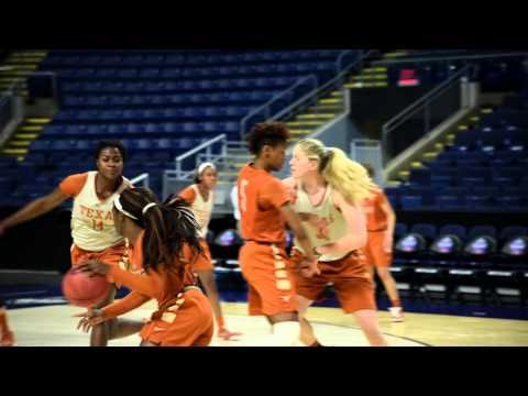 Women's Basketball: NCAA Regional Final practice [March 27, 2016]
