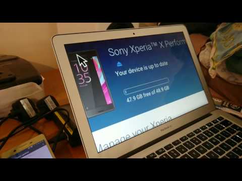 Sony Xperia X Performance Nougat upgrade check