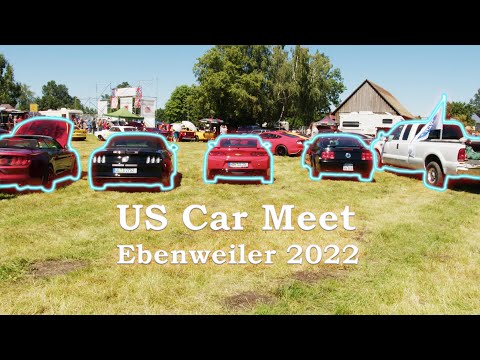 US-Autotreffen Ebenweiler 2022 | Car Montage | Big E  Krome