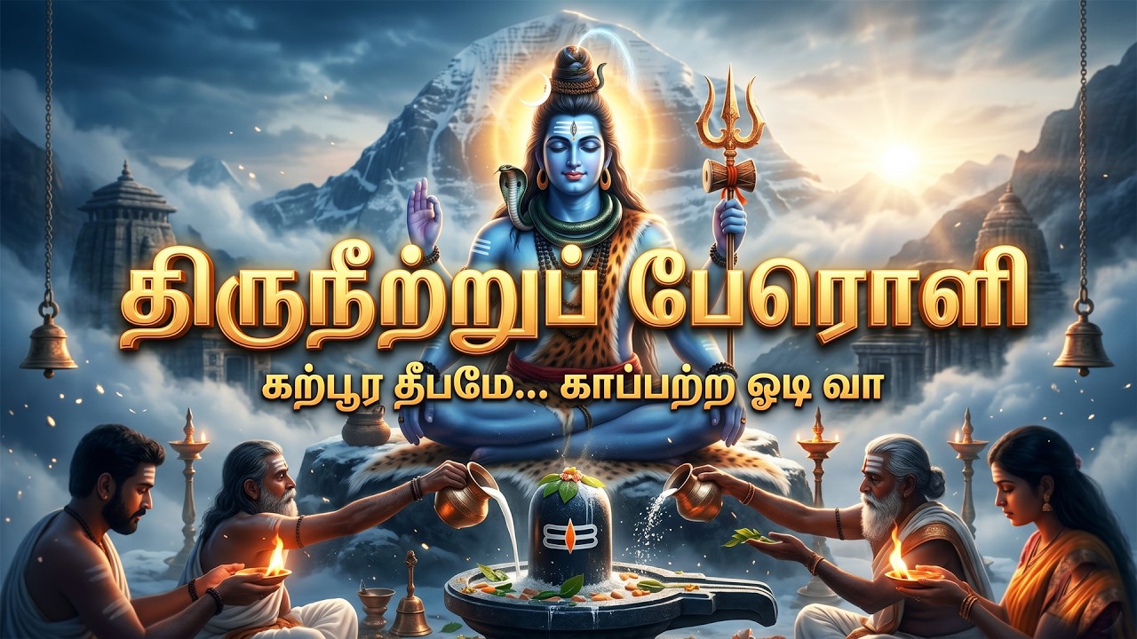 திருநீற்றுப் பேரொளி 🔱 | கற்பூர தீபமே காப்பற்ற ஓடி வா 