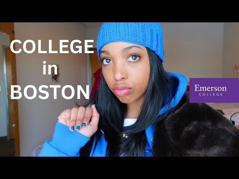 COLLEGE IN BOSTON! #EmersonCollege #filmschool | Layla Williams