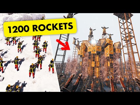 This Base Survived The BIGGEST Raid In Rust... Here's How
