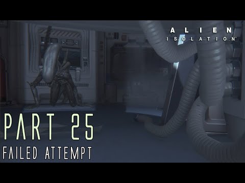 ALIEN ISOLATION | Part 25 (Escape the Lab) | Cinematic Gameplay Walkthrough