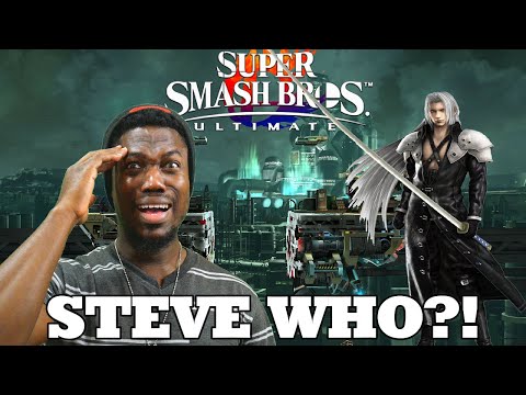 MY PANTS IS MOVING ON IT'S OWN💦 - Sephiroth Reveal Trailer REACTION - Super Smash Bros Ultimate
