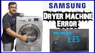Samsung Dryer tE5 Error Fixed — Thermistor Change