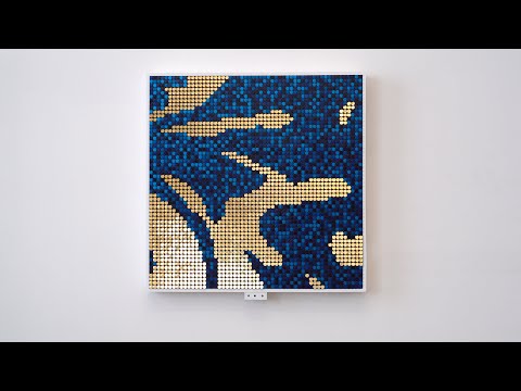 Levant Wind (Flip-Discs Kinetic Artwork)