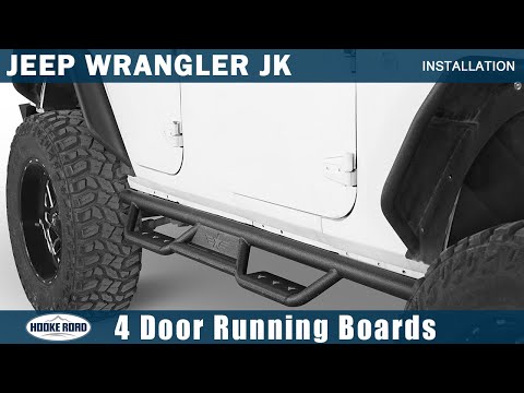 Jeep Mods Side Steps Running Boards for Jeep Wrangler JK | Installation