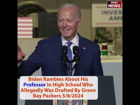 Biden's High School Professor, Ayeeffffellseeyuhh , Don't jump!, Loses Balance at Top Steps