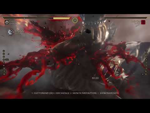 Sindel opponents think that hair flip move can work everytime smh