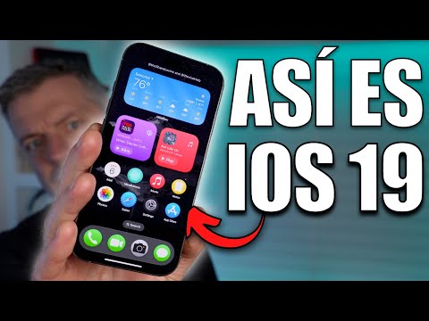 Aquí está la mayor filtración de iOS 19 con iconos más redondeados y menús transparentes