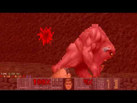 Doom II: Stroll in the Park MAP02 -  Stride or Die UV-Fast in 0:24.51