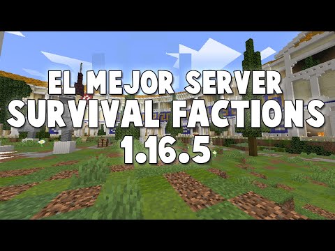 "EL SERVER SURVIVAL FACTIONS DE MINECRAFT 1.16.5" - ¡IMPERDIBLE! 🔥