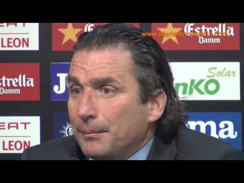 Rueda de prensa de Pizzi post partido contra el Atlético de Madrid