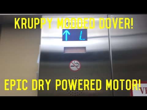 Awesome Dover (Kruppy Mod) Hydraulic Elevator @ River Terrace Hotel (Atrium Bldg.) - Gatlinburg, TN