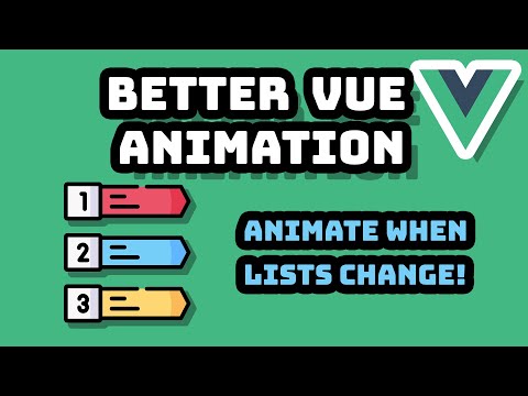 Animate Lists with TransitionGroup // Vue Tutorial