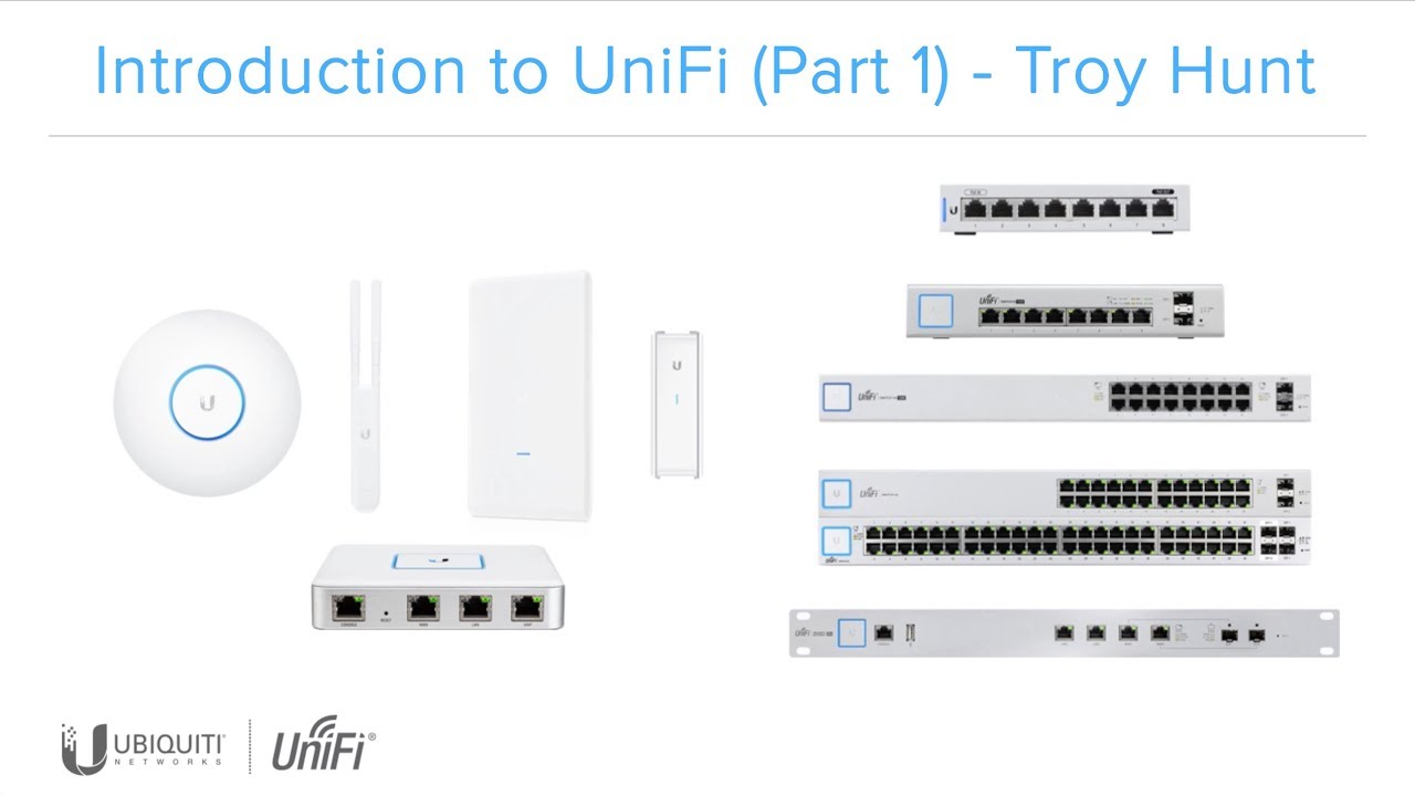 Введение в UniFi (часть 1): почему UniFi - Troy Hunt