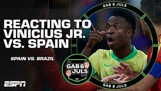 Reacting to the good and bad of Vinicius Junior's performance vs. Spain | ESPN FC