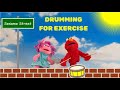 Sesame Street DRUMMING FOR EXERCISE A KD Productions Puppet Show