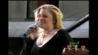 June.5,1998 LeAnn Rimes Sings Sittin on Top of the World During The Today Show Summer Concert Series