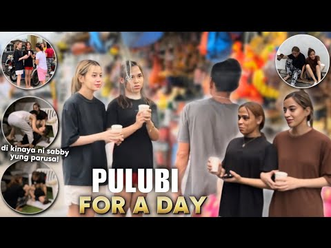 NAGING PULUBI KAMI FOR A DAY! (natalo sila sabby sa challenge)