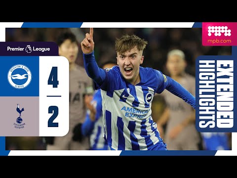 Resumen de Brighton & Hove Albion vs Tottenham Hotspur Matchday 19