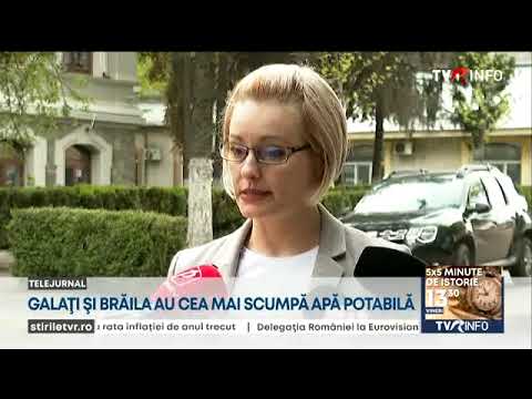 Cea mai scumpă apă potabilă este la Galaţi şi Brăila. Oamenii plătesc peste 8 lei pe un metru cub