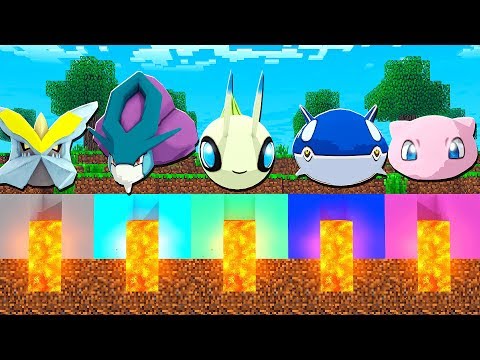 SALVE O POKEMON LENDARIO E VIRE AMIGO DELE - MINECRAFT PIXELMON MOD