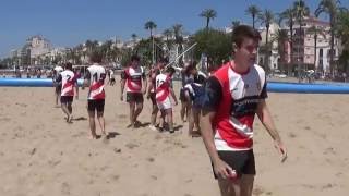 FINAL RUGBY PLATJA SITGES 2015. CAMPIONS CEU