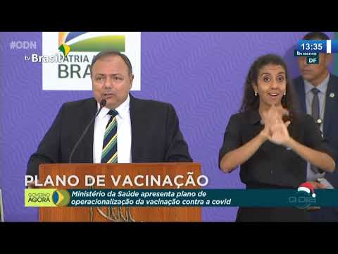 Ministério da Saúde apresenta Plano Nacional de Vacinação contra Covid-19 16 12 2020