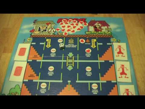 From Pixels to Plastic: Episode24- Popeye the Arcade Game Board Game part 1 