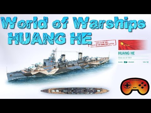 Update zur Huang HE - Pan Asien Kreuzer - World of Warships Gameplay Ideen Deutsch/German