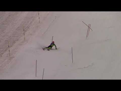 Žan Kranjec Training Slalom Saas-Fee 2019